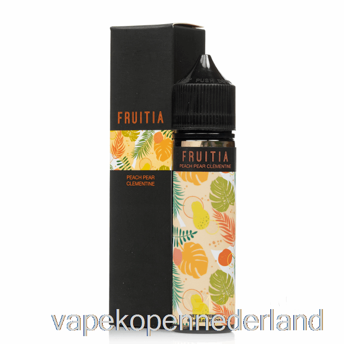 Vape Nederland Perzik Peer Clementine - Fruitia - 60ml 6mg